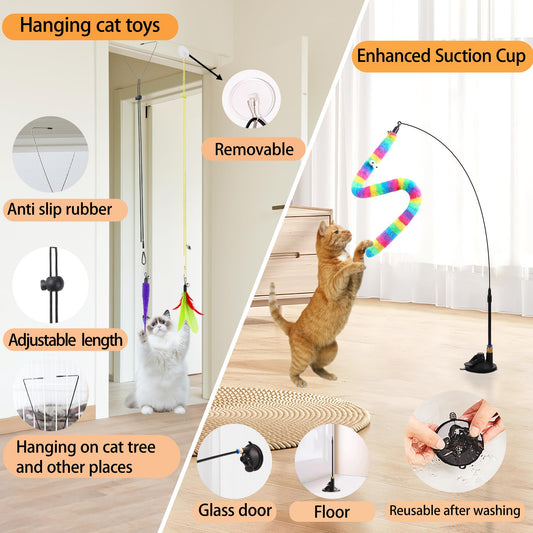 Interactive Motion-Activated Cat Toy