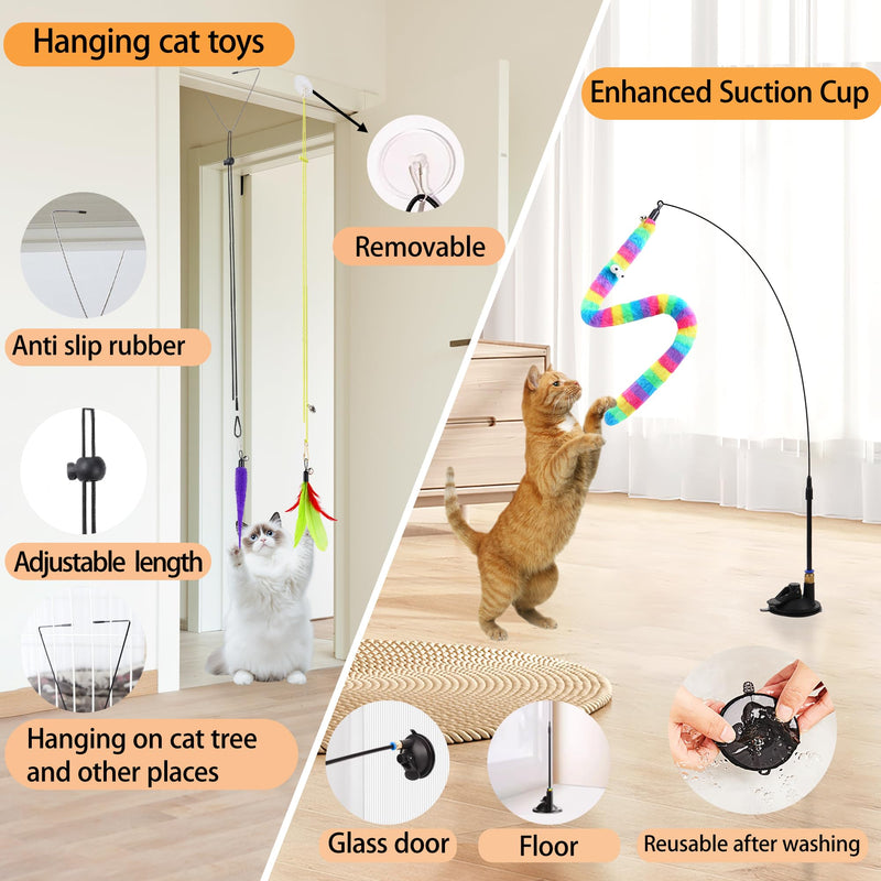 Interactive Motion-Activated Cat Toy