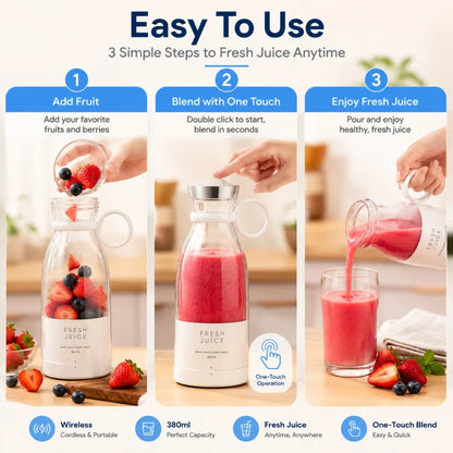 Multi-function Mini Portable Juicer